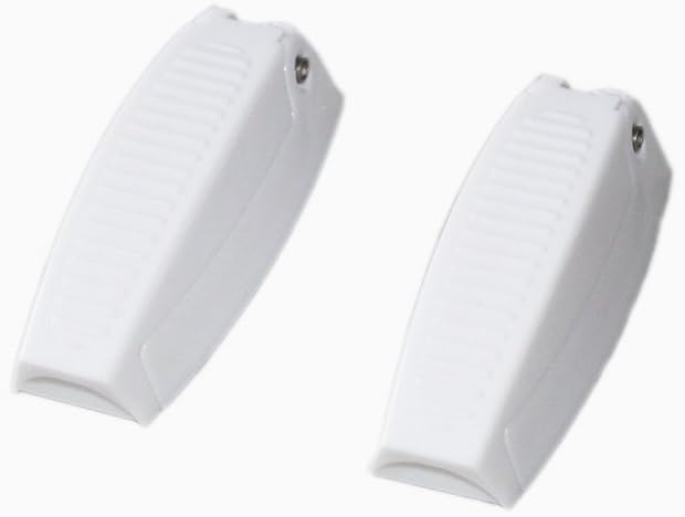 X-Haibei RV Door Latch (2-Pack) – White, Keeps Camper Doors Open