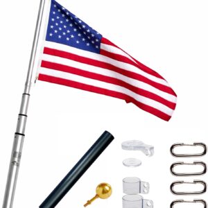 EZpole Liberty Telescoping Flag Pole Kit - Made in USA