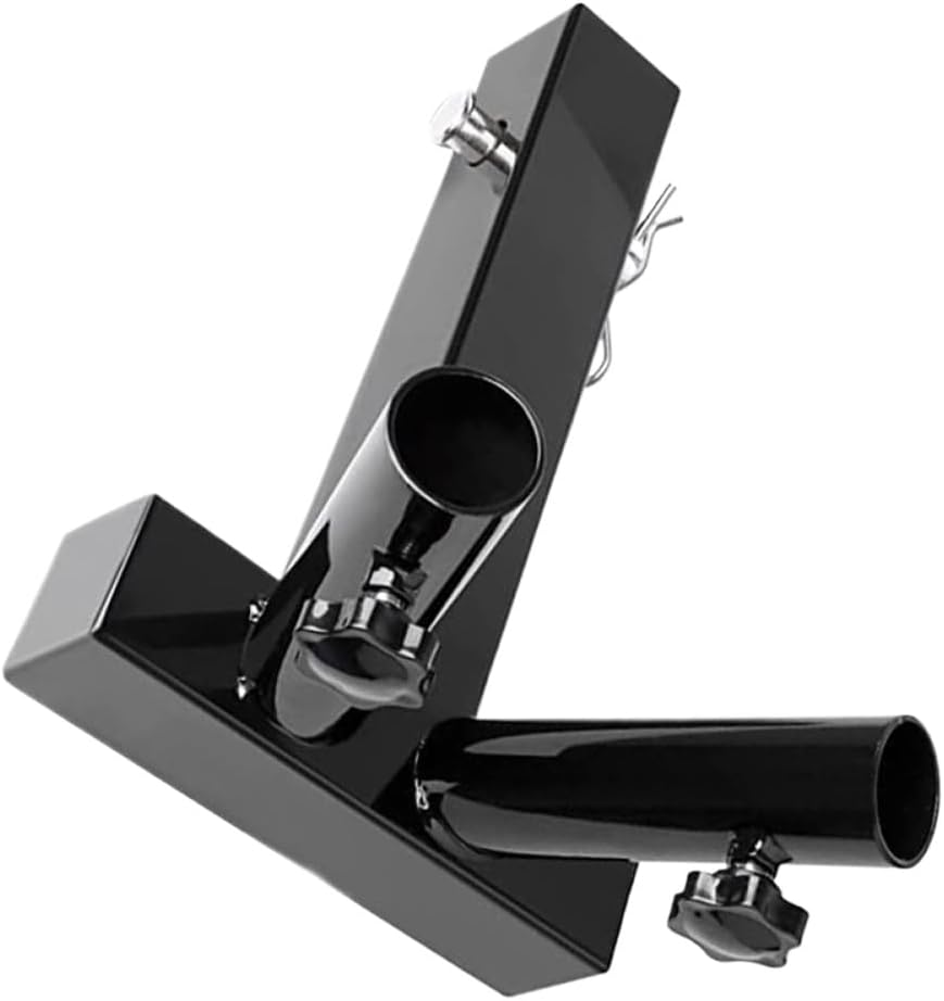 Dual Hitch Flagpole Mount Kit - Fits Cars, Trucks & Trailers