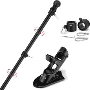 6FT Stainless Steel Flagpole Kit - No Flag