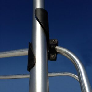 16ft RV Flag Pole Kit - No Ladder Climbs Needed