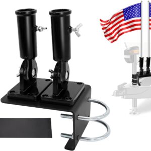 Heavy-Duty RV Flag Pole Mount – 180° Adjustable Kit