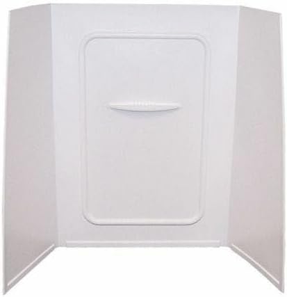 White RV Bathtub Wall Surround 210305 - 24x36x59"