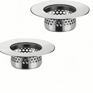 Premium Drain Strainer Set - Hair & Debris Catcher (2-Pack)
