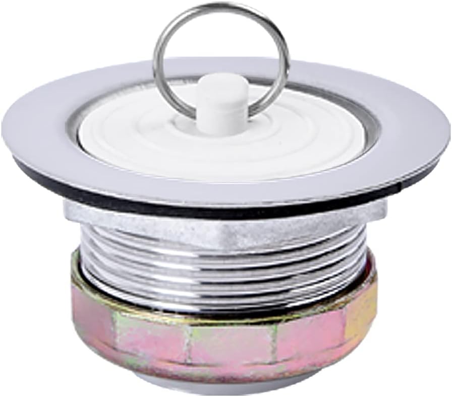 Stainless Steel Tub Drain Kit w/ Wash Plug