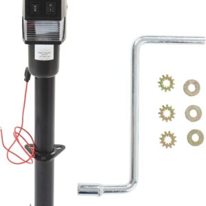Aramox RV Electric Jack 3500 lbs, 12V, Alloy Steel