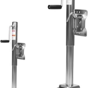 2000 lbs Heavy-Duty Trailer Jack w/ Dual Wheels