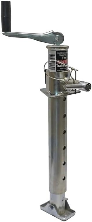 2000 lb Electric Trailer Tongue Jack - No Crank, Fast Lift
