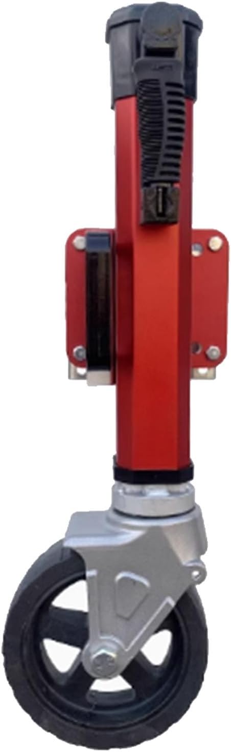 Heavy-Duty Trailer Jack 1600 lbs, 10in Wheel, Swivel Design