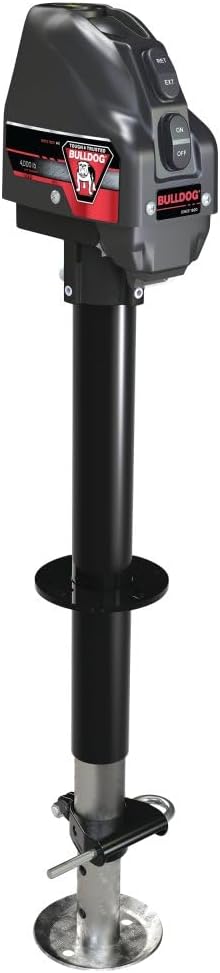 Bulldog 500199 Electric Trailer Jack, 4000 lbs Capacity