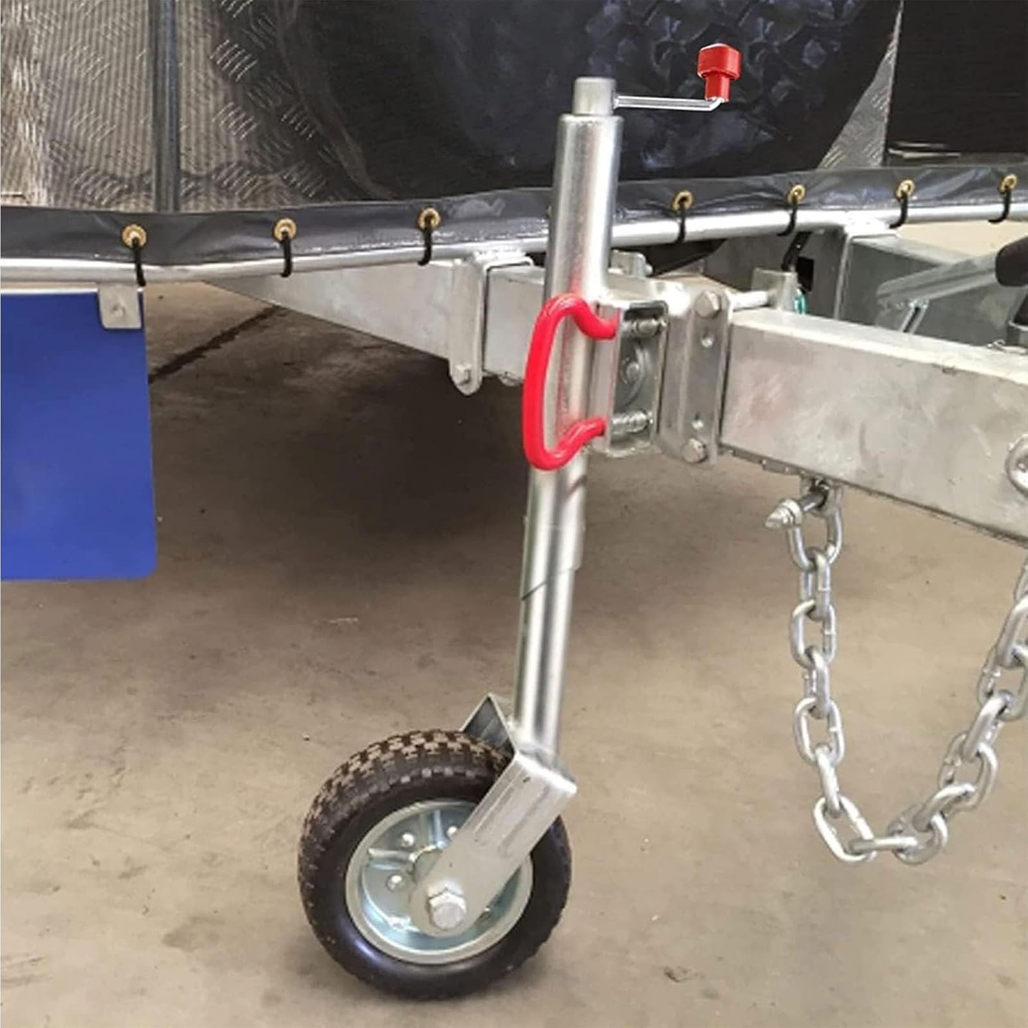 Heavy-Duty Marine Swivel Trailer Jack - 6in