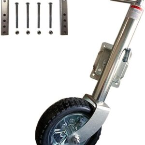 Heavy-Duty Boat Trailer Jack w/ 10in Wheel - 2000 lbs