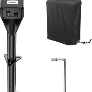 SEALIGHT 7500LB Electric Trailer Jack - 12V DC, Waterproof