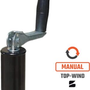 Bastion 5000 lb Top-Wind A-Frame Trailer Jack | BJ-5000TW-1