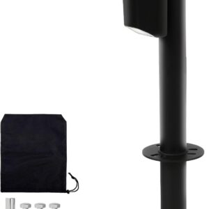 Heavy-Duty 4000lb Electric Trailer Jack with LED Lights