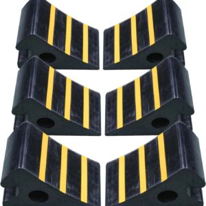 NABOOJ Wheel Chocks with Handle - RV & SUV Parking Blocks