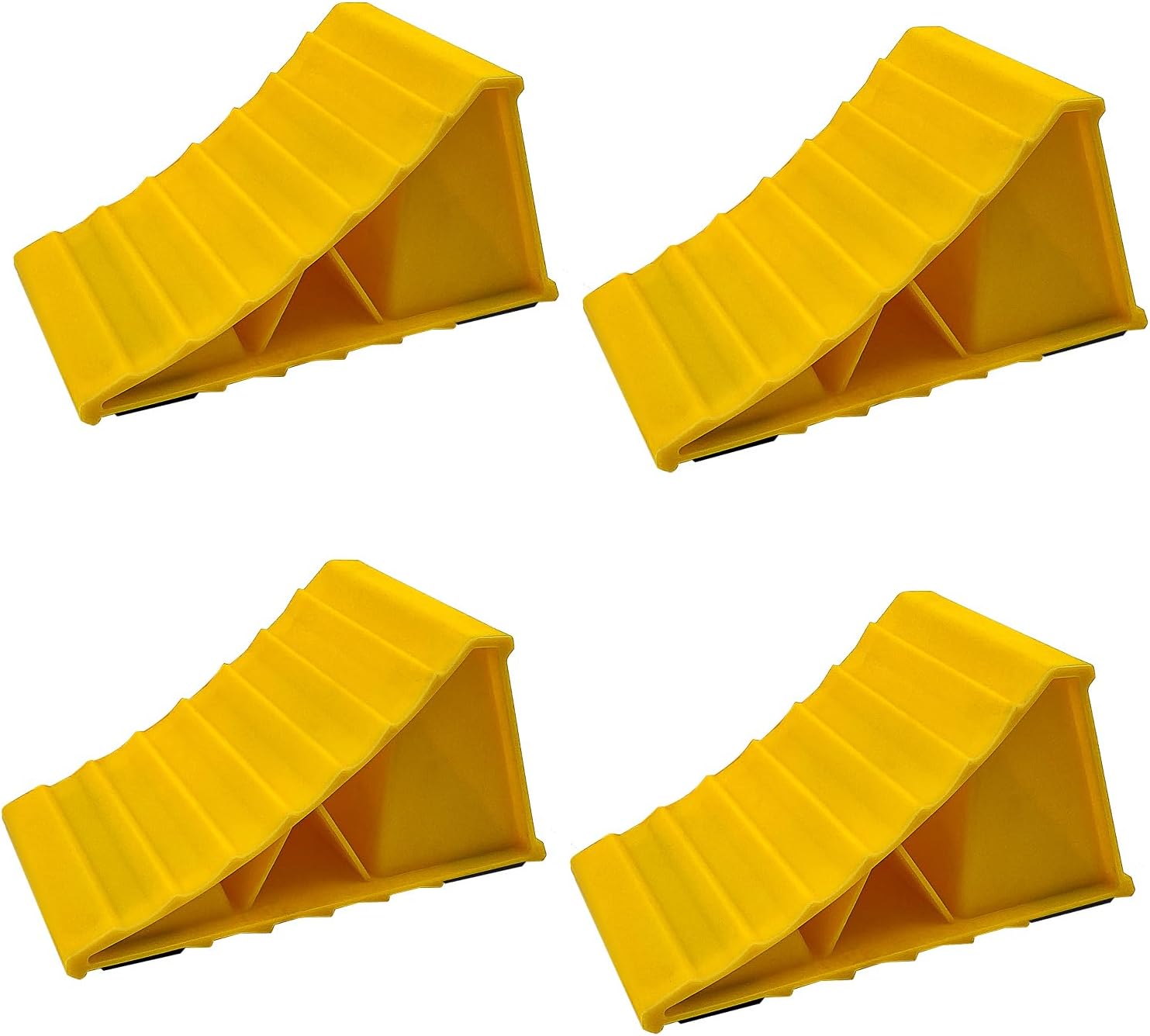 HOXWELL 2-Pack Wheel Chocks for Trailers & RV