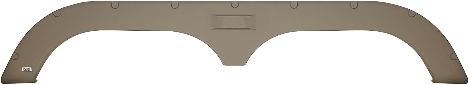 ICON 01474 Polar White Fender Skirt 7" x 13.75"