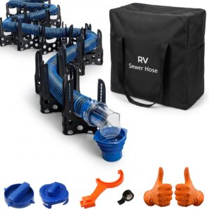 SheeChung 20FT RV Sewer Hose Kit - Complete RV Camper Solution