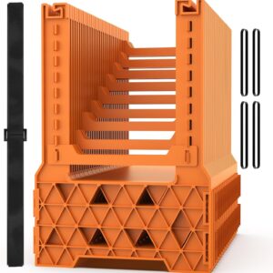 WELLUCK 15FT RV Sewer Hose Support, Orange