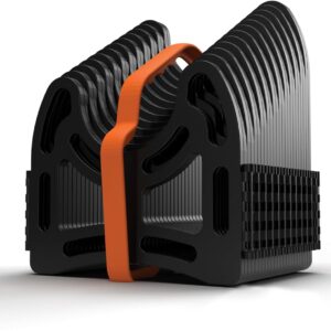 Camco Sidewinder RV Sewer Hose Support, 15 ft, Black