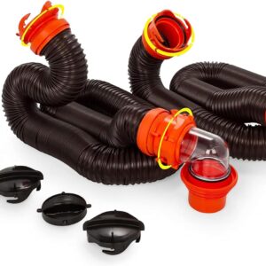 Camco RhinoFLEX 20-ft RV Sewer Hose Kit