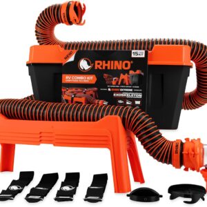 Camco RhinoEXTREME 15' RV Sewer Hose Combo Kit