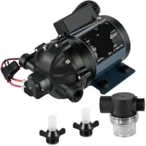 HUIWOSEN 12V RV Washdown Pump 7 GPM 60 PSI