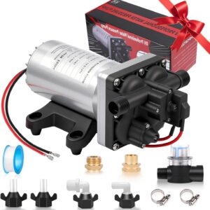 2026 RV Water Pump 12V 6.0GPM 75PSI Replacement