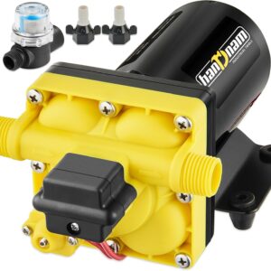 2026 RV Water Pump 7.0 GPM 70 PSI Quiet 12V Diaphragm Pump