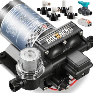 2026 RV Water Pump 12V 6.0 GPM High-Flow Quiet