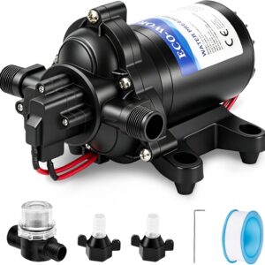 ECO-WORTHY 12V RV Water Pump 3.5GPM 50PSI Diaphragm Pump