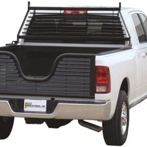 Black V-Gate Louvered Tailgate for Chevy Silverado/Sierra