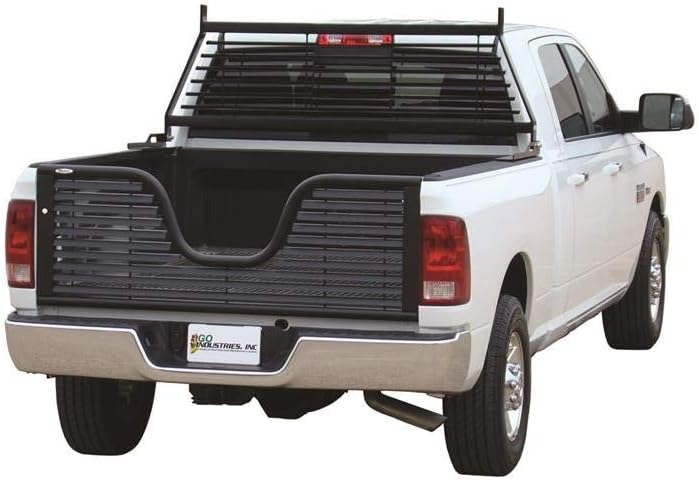 Black V-Gate Louvered Tailgate for Chevy Silverado/Sierra