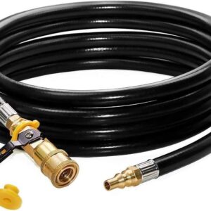 DOZYANT 24ft RV Propane Quick-Connect Hose