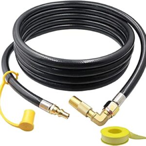 Monkemon 12FT Propane Hose for RV & Grill
