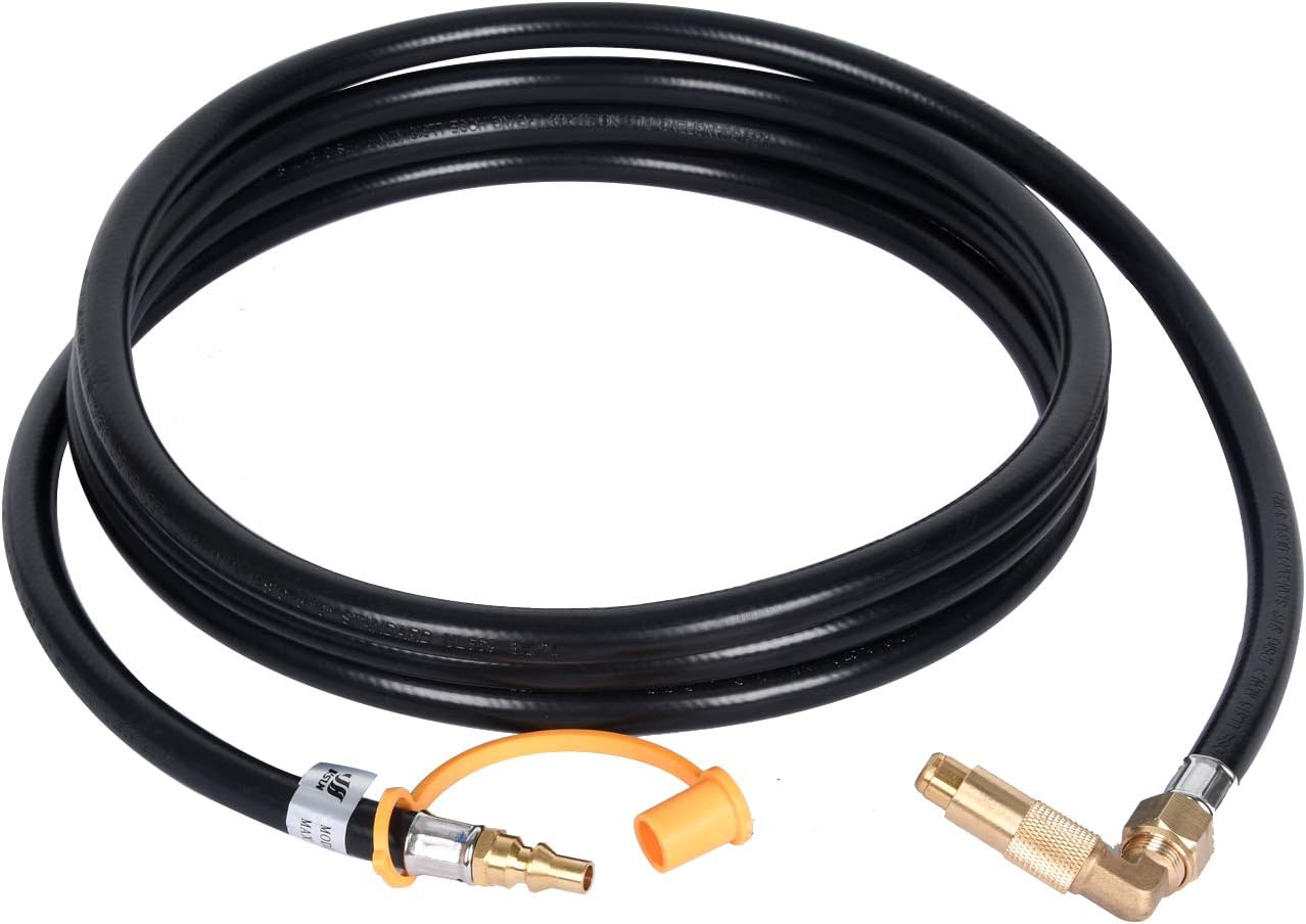 GasSaf 12 ft RV Propane Hose for Blackstone Griddle