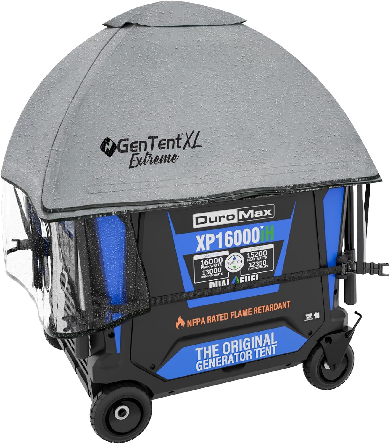 GenTent XL Inverter Running Cover – Gray, XL (Extreme)