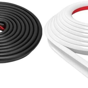 6ft RV Rain Gutter Drip Rail PVC J-Channel (White)