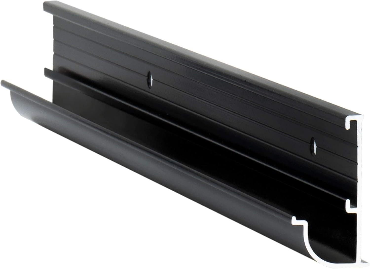 RecPro RV Rain Gutter Trim - Black, 92" - USA Made