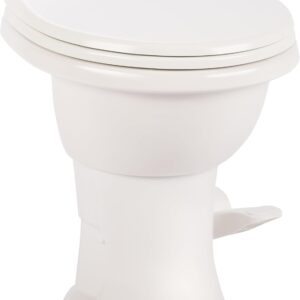 Dometic Model 410 RV Toilet – Porcelain Bowl, Universal Fit