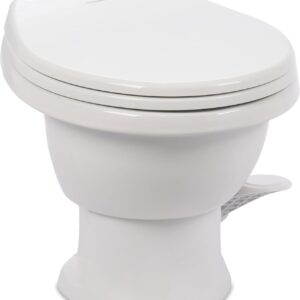 Dometic RV Toilet – Round Porcelain Bowl, White