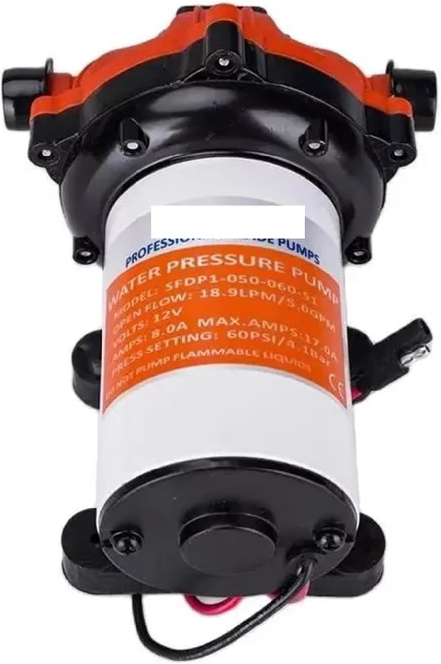 51 Series 24V RV Water Pump Diaphragm, Self-Priming
