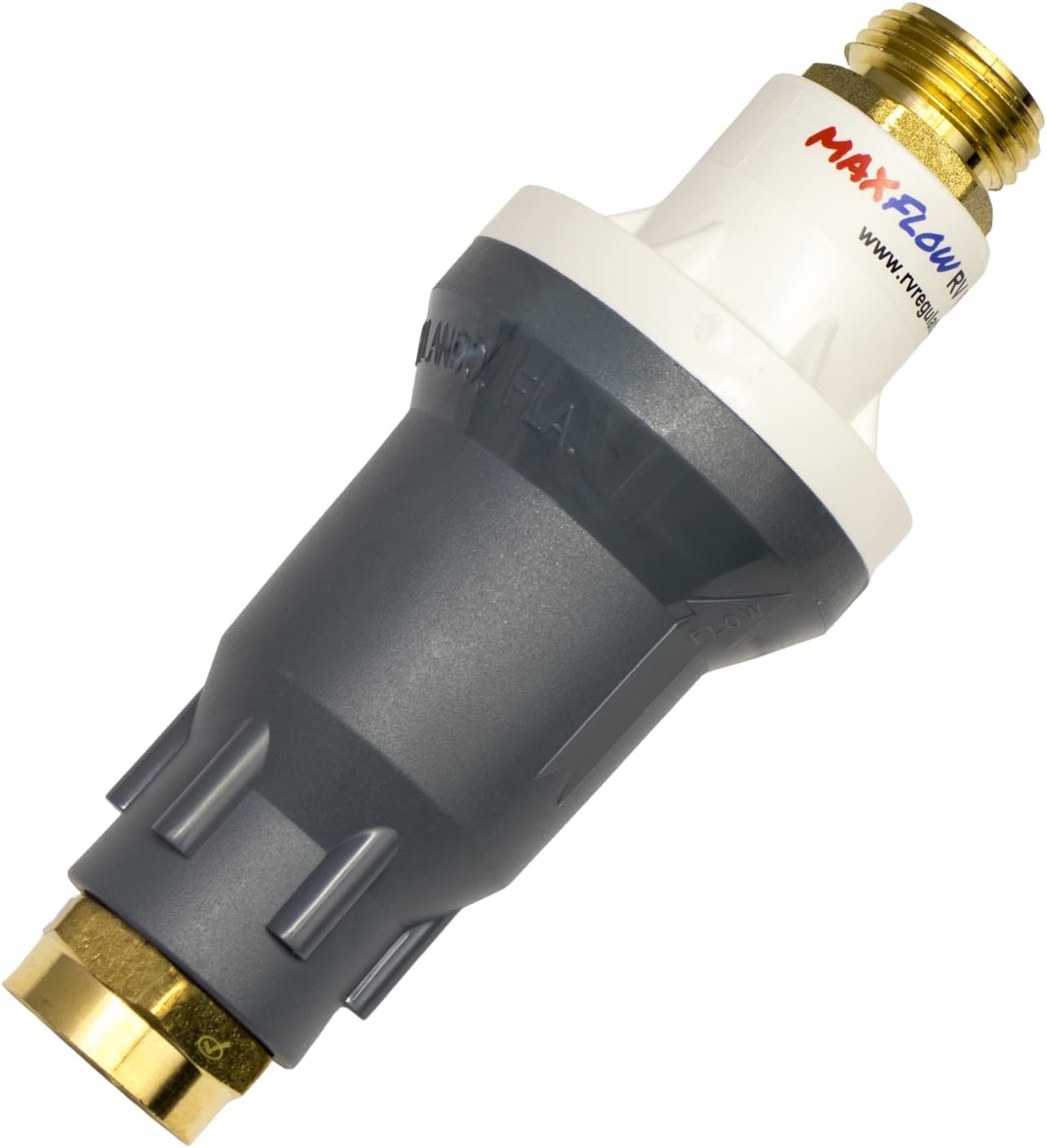MAX FLOW RV Water Pressure Regulator - Safe & High Flow