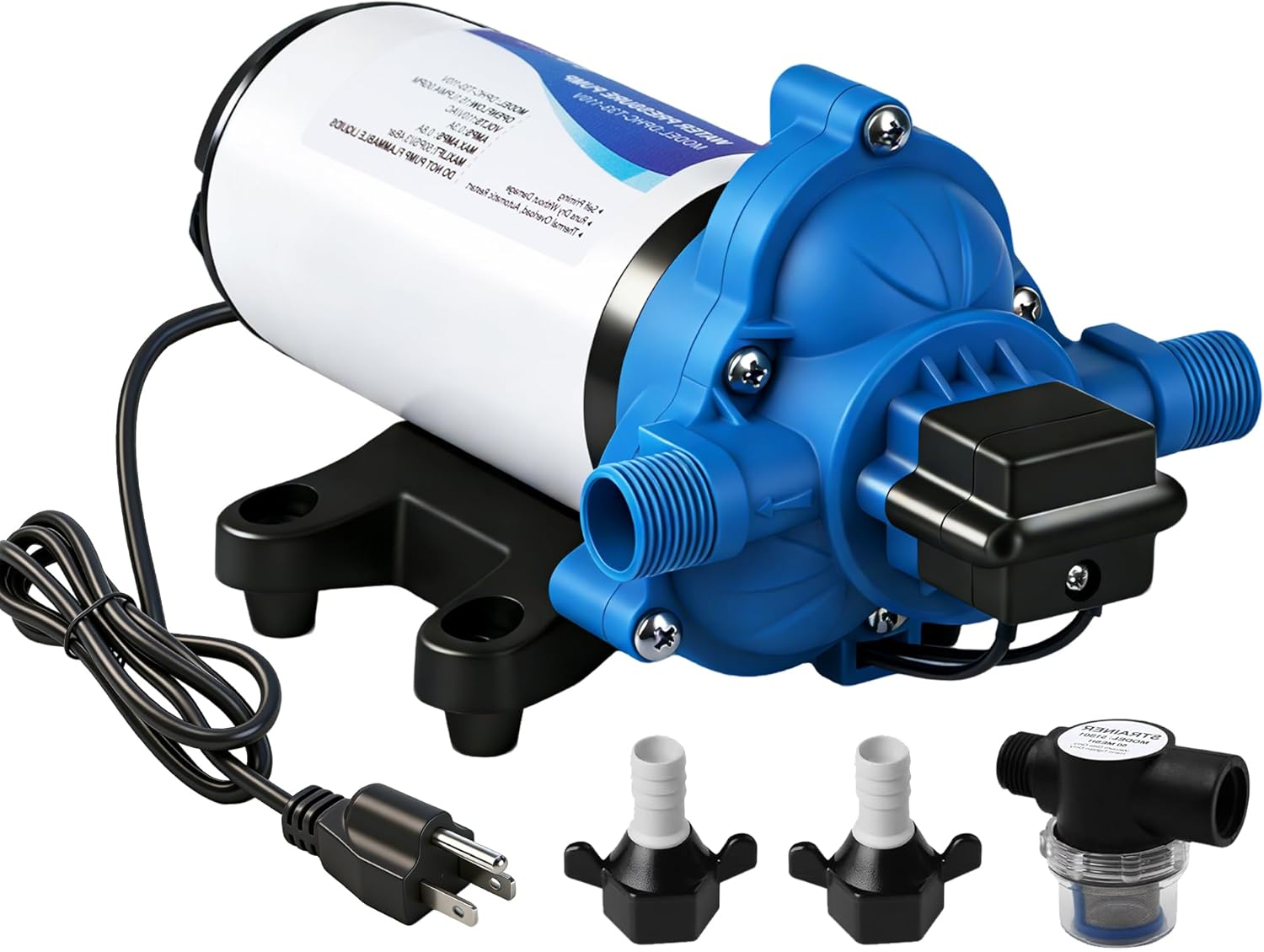 DC HOUSE 110V RV Water Pump 4GPM 50PSI