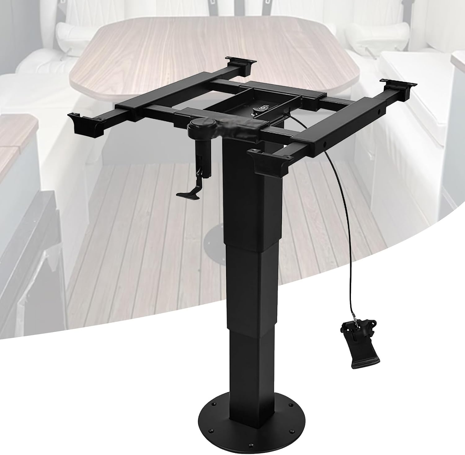 ZOCWJK Gas Lift RV Table Legs 14-29in Adjustable