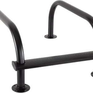 RecPro RV Roof Handrail Kit - Universal Fit - Black