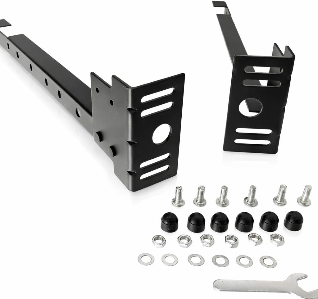 Tech Team Bed Frame Extension Set – Heavy-Duty Steel Brackets
