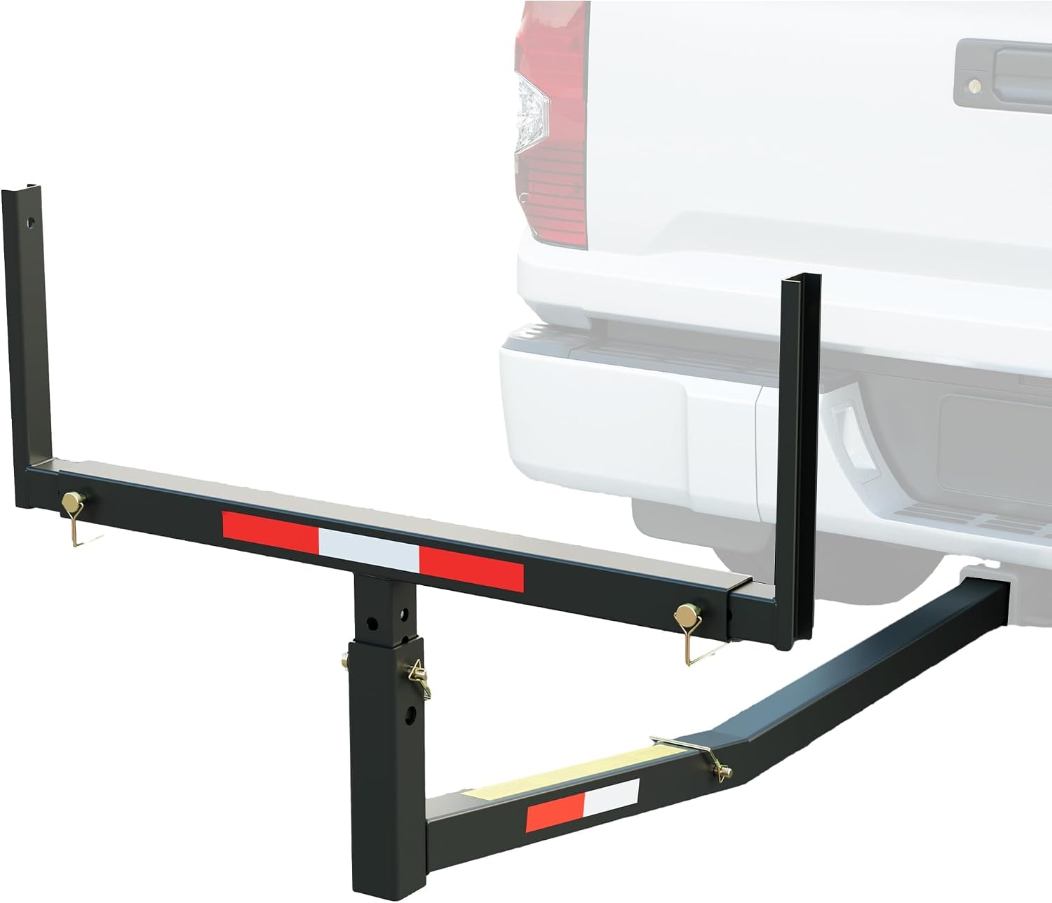ECOTRIC Truck Bed Extender Hitch Mount 750lb Capacity