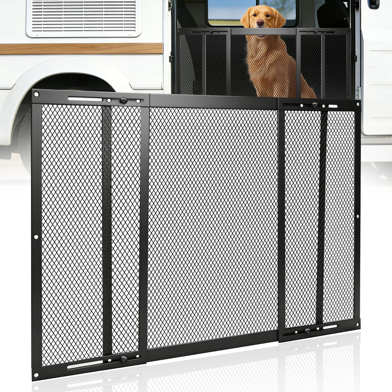 RV Pet Screen Door Protector, 20in High Aluminum Guard